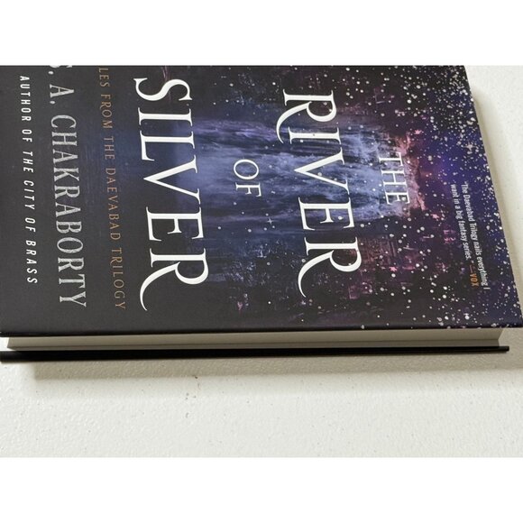 The River of Silver by S.A. Chakraborty | Fantasy Novel Hardcover Book - Picture 4 of 5